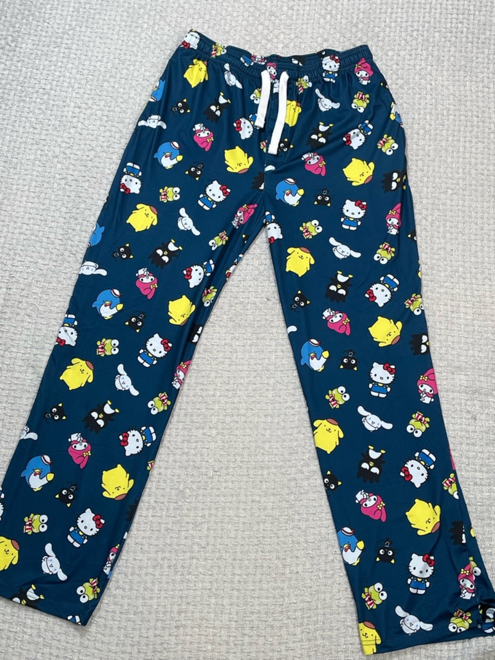 SANRIO HELLO KITTY & FRIENDS  Pajama Sleep Pant Elastic Drawstring Waist Large